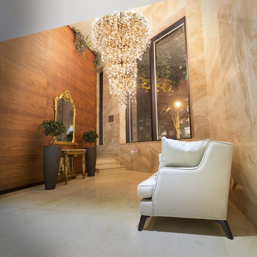 Eurofase Lighting Campobasso 33 Light 47" Wide Abstract Chandelier