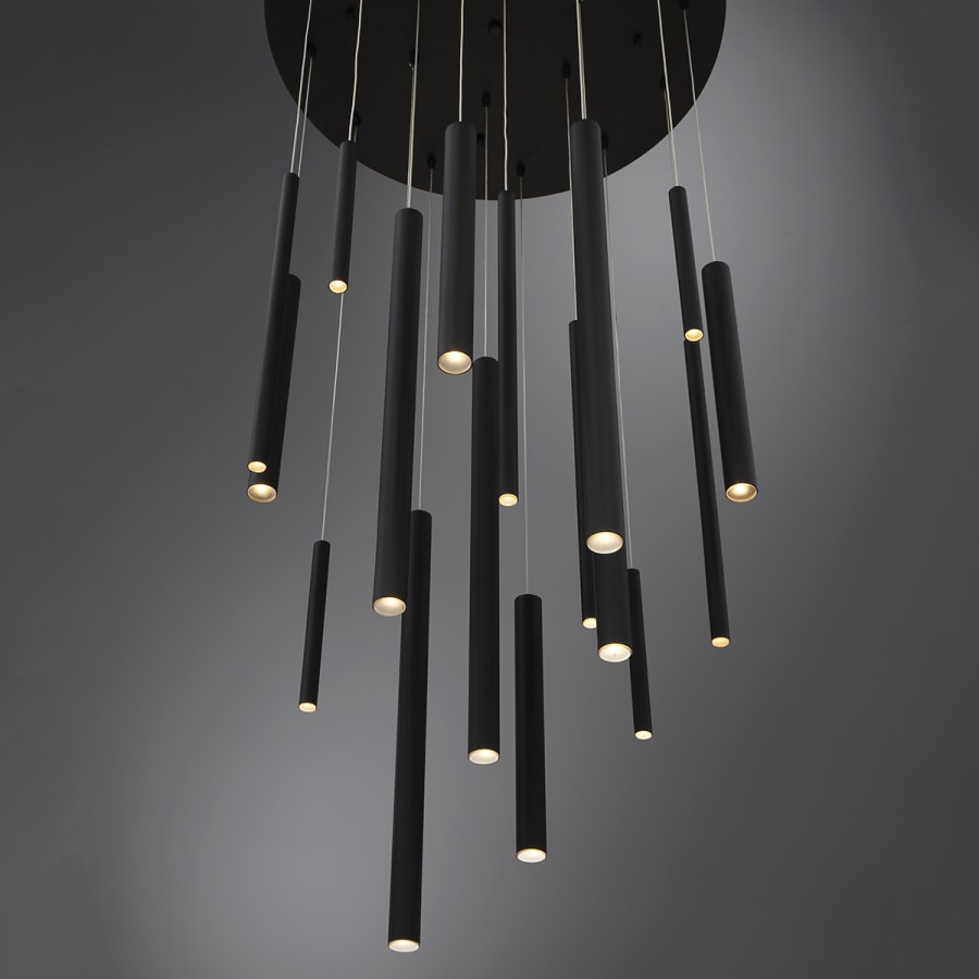 Eurofase Lighting Santana 18 Light 24" Wide LED Suspension Chandelier