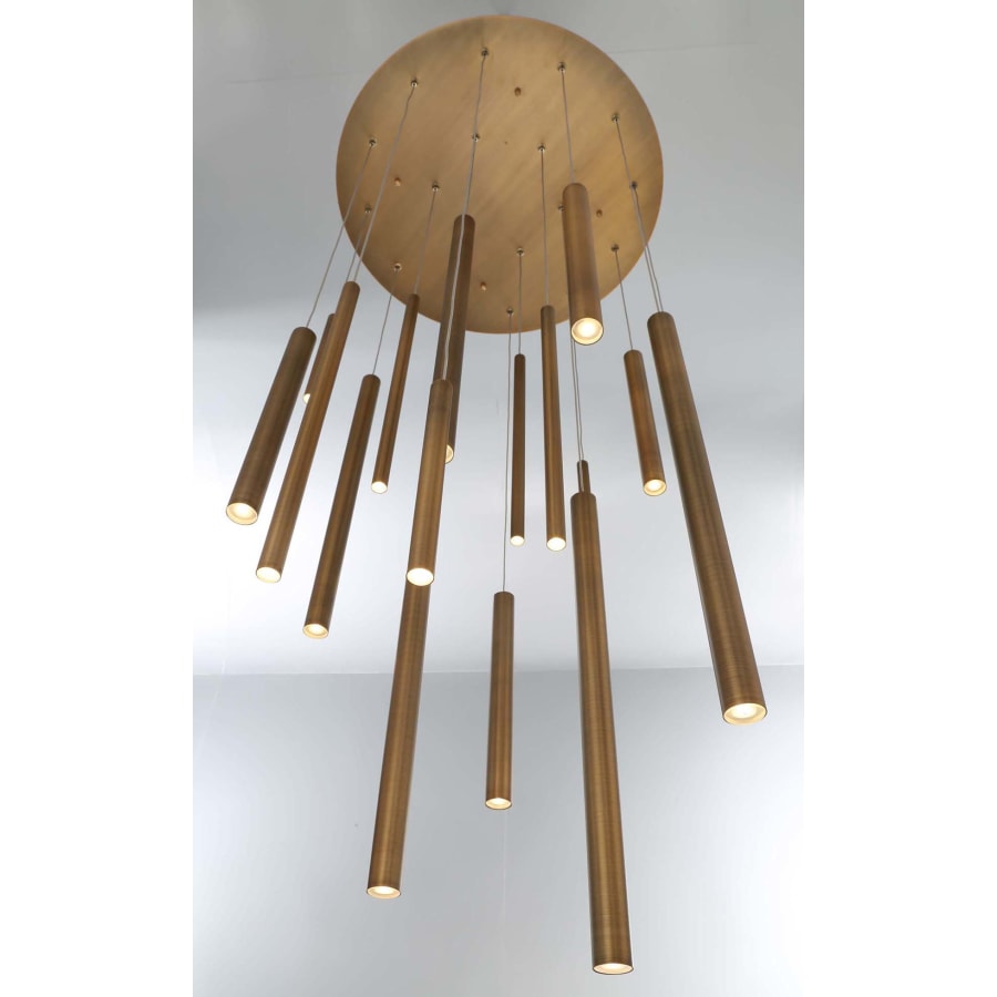 Eurofase Lighting Santana 18 Light 24" Wide LED Suspension Chandelier