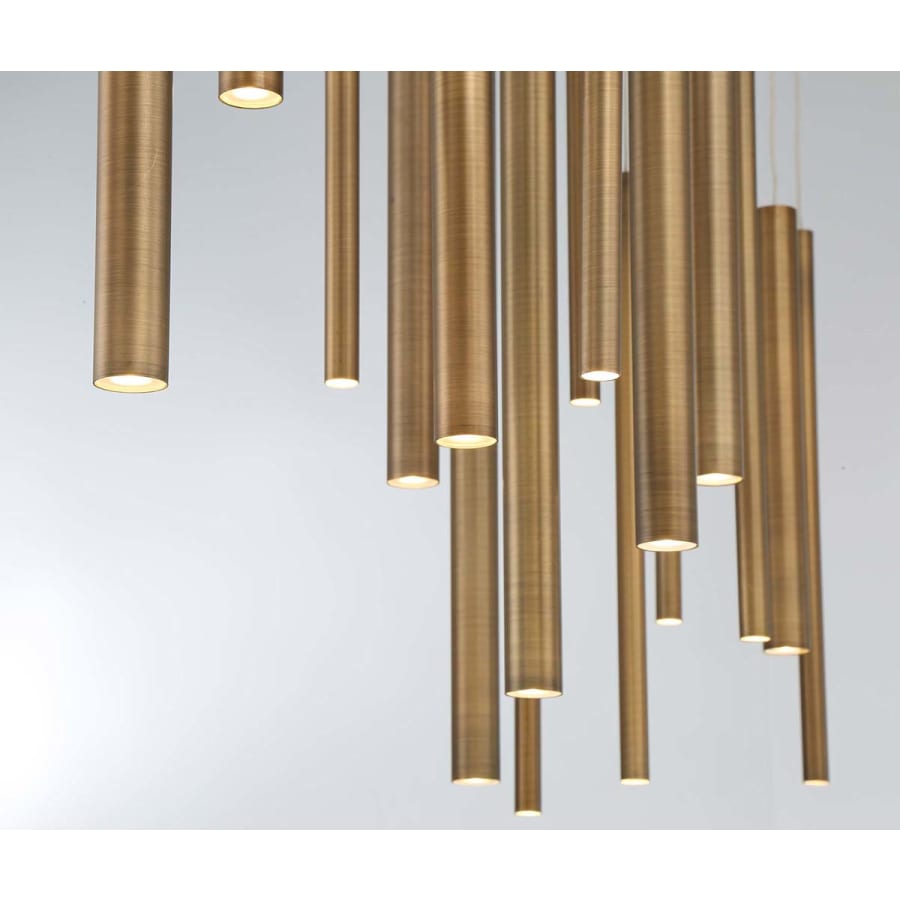 Eurofase Lighting Santana 18 Light 24" Wide LED Suspension Chandelier