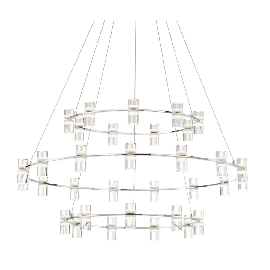 Eurofase Lighting Netto 41" Wide LED 3 Tier Ring Chandelier