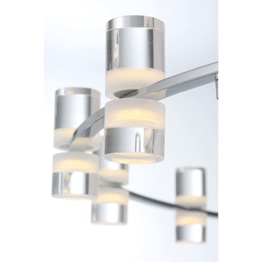 Eurofase Lighting Netto 41" Wide LED 3 Tier Ring Chandelier