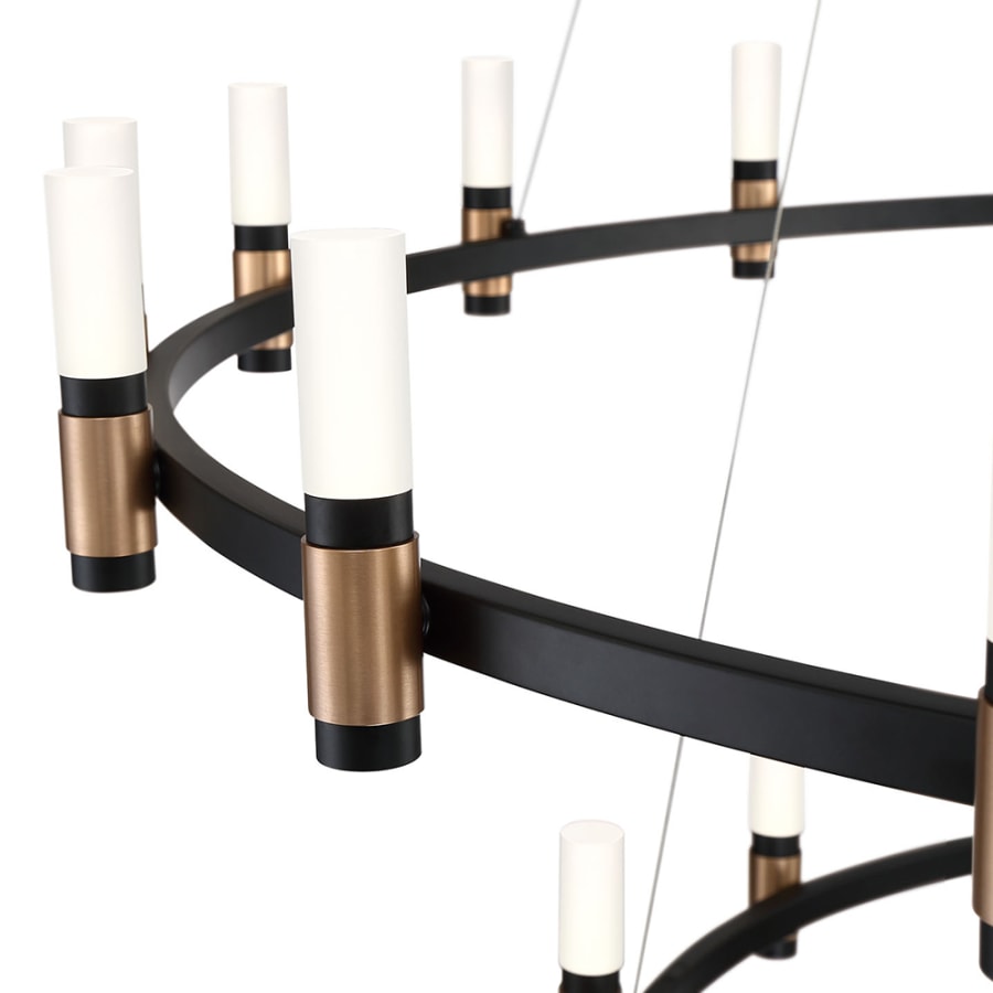 Eurofase Lighting Albany 51 Light 60" Wide LED Ring Chandelier