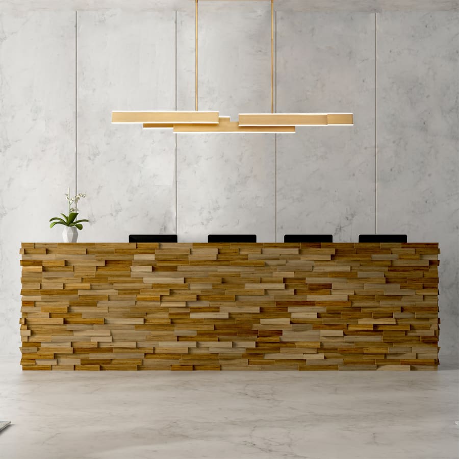 Eurofase Lighting Cameno 9 Light 55" Wide LED Linear Chandelier