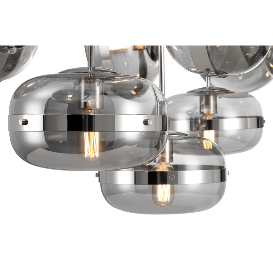 Eurofase Lighting Nottingham 10 Light 55" Wide Linear Chandelier