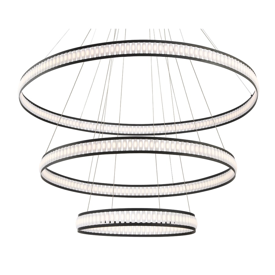 Eurofase Lighting Forster 3 Light 60" Wide LED Ring Chandelier - 3 Tiers