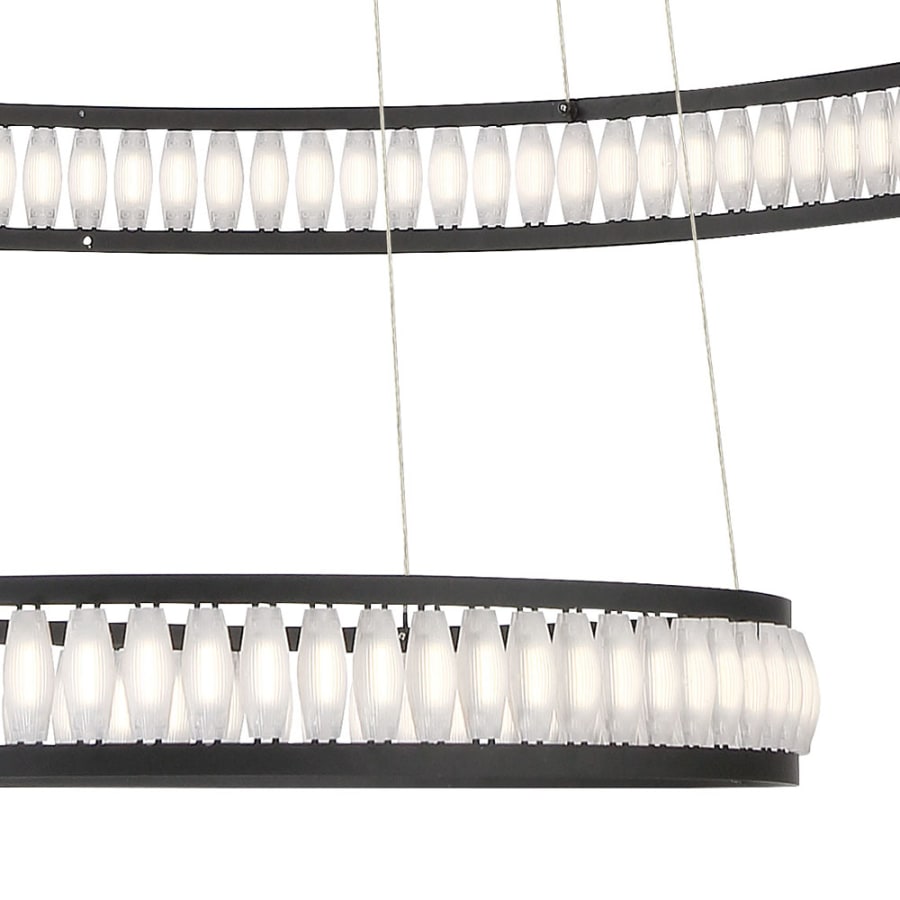 Eurofase Lighting Forster 3 Light 60" Wide LED Ring Chandelier - 3 Tiers