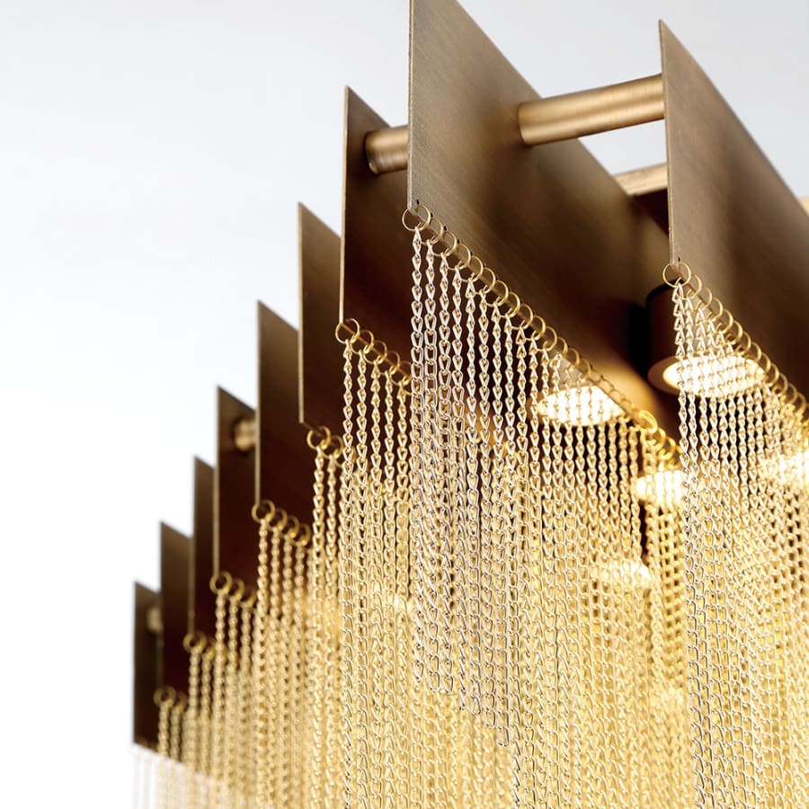 Eurofase Lighting Bloomfield 28 Light 73" Wide LED Chandelier