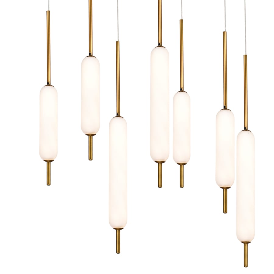 Eurofase Lighting Cumberland 12 Light 22" Wide LED Multi Light Pendant