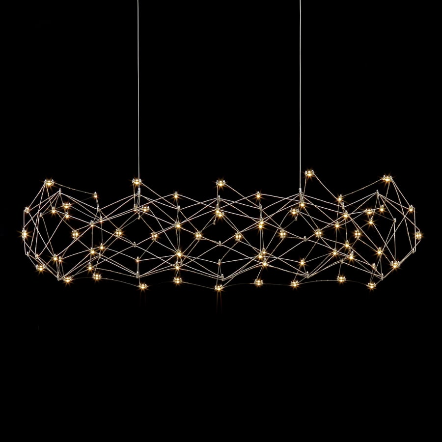 Eurofase Lighting Leonardelli 65" Wide LED Abstract Chandelier