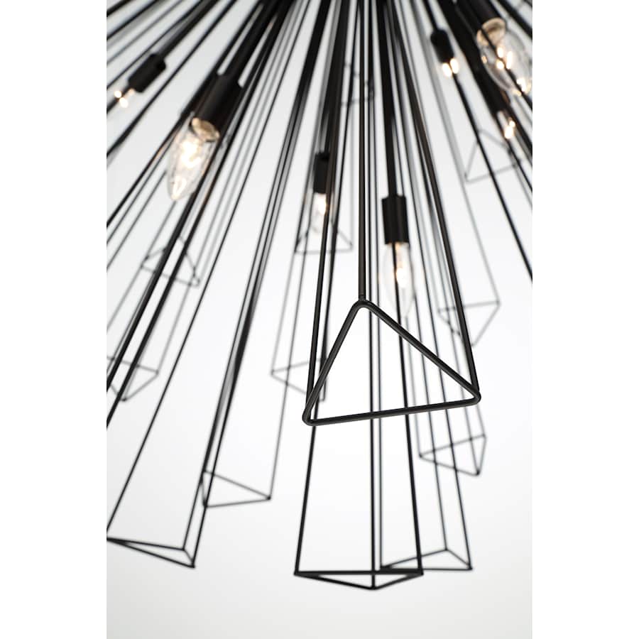 Eurofase Lighting Dendelio 35 Light 54" Wide Sputnik Chandelier