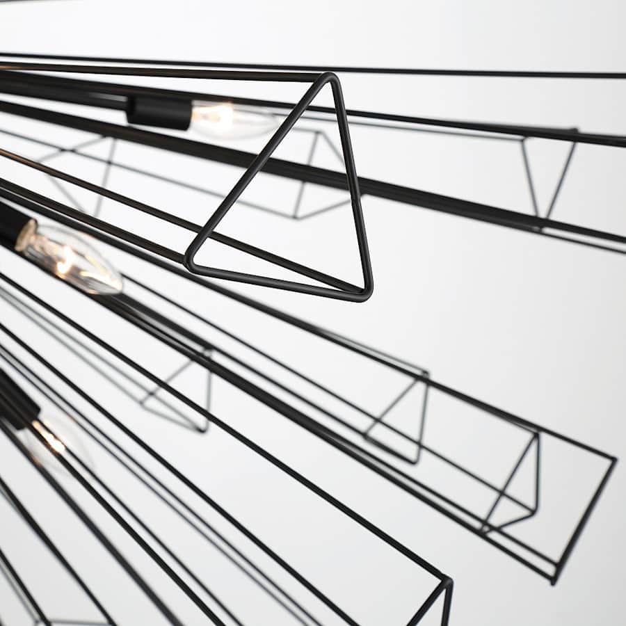 Eurofase Lighting Dendelio 35 Light 54" Wide Sputnik Chandelier
