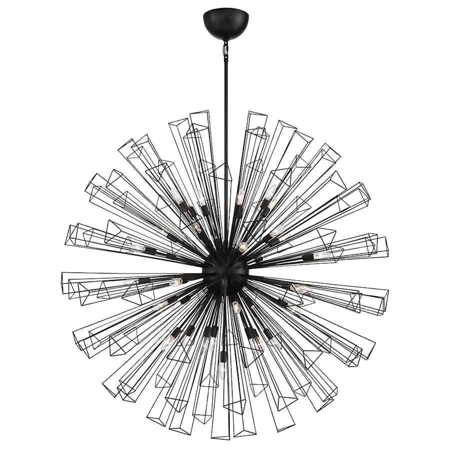 Eurofase Lighting Dendelio 35 Light 54" Wide Sputnik Chandelier