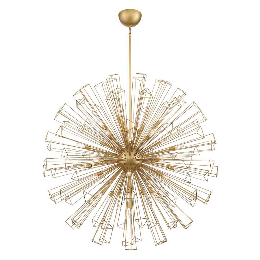 Eurofase Lighting Dendelio 35 Light 54" Wide Sputnik Chandelier