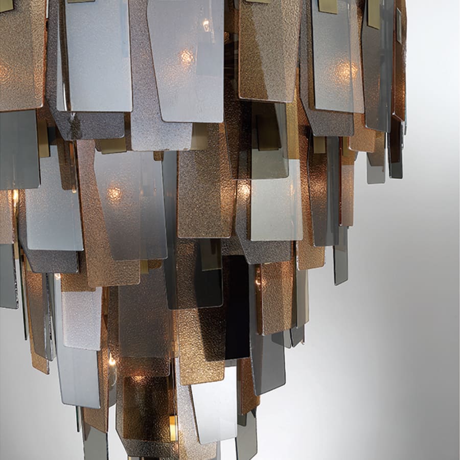 Eurofase Lighting Cocolina 39 Light 44" Wide Abstract Chandelier
