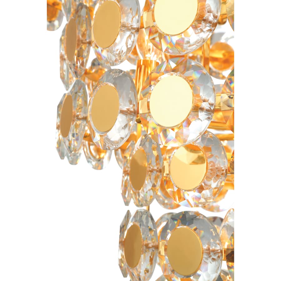 Eurofase Lighting Perrene 24 Light 32" Wide Waterfall Chandelier