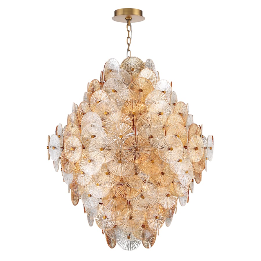 Eurofase Lighting Sue-Anne 27 Light 40" Wide Abstract Chandelier