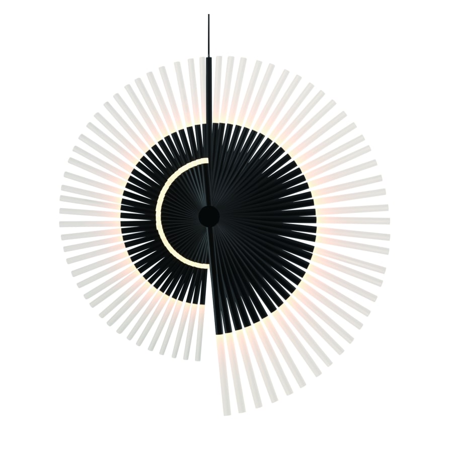 Eurofase Lighting Voltik 59" Wide LED Abstract Linear Chandelier