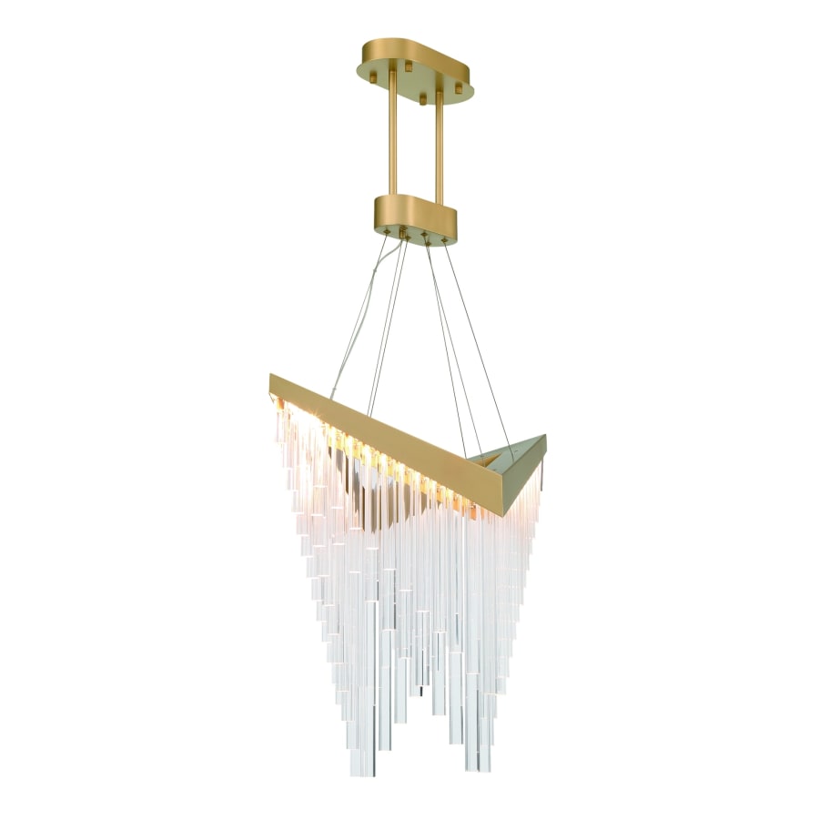 Eurofase Lighting Vivien 32" Wide LED Abstract Linear Chandelier