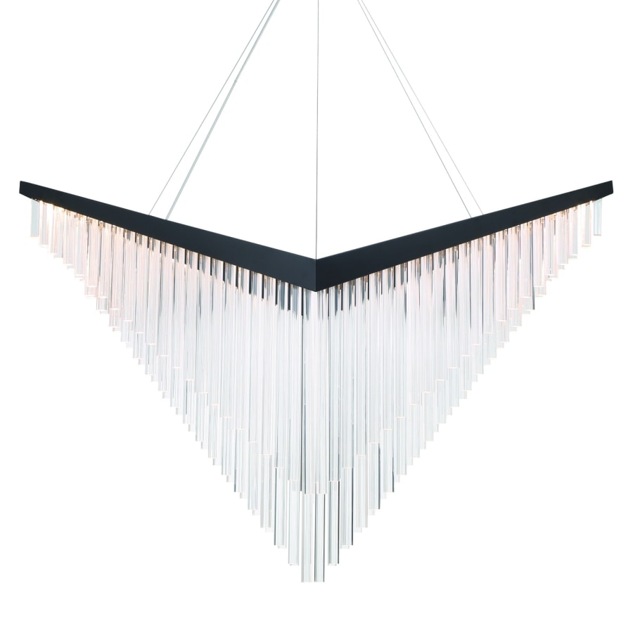 Eurofase Lighting Vivien 60" Wide LED Abstract Linear Chandelier