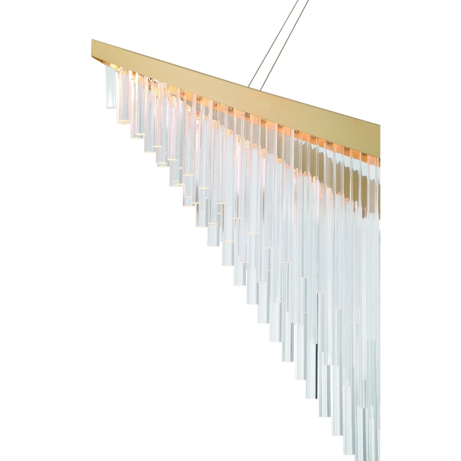 Eurofase Lighting Vivien 60" Wide LED Abstract Linear Chandelier