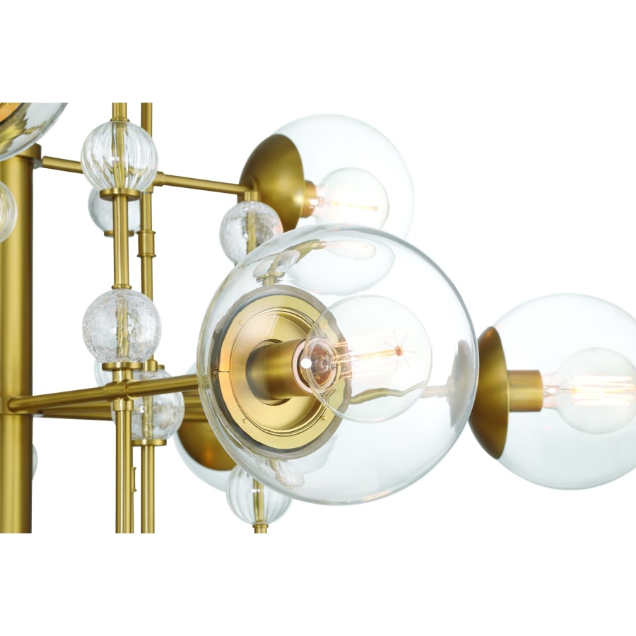 Eurofase Lighting Traiton 12 Light 48" Wide Abstract Chandelier
