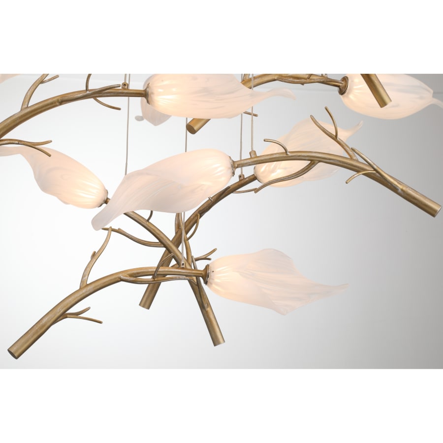 Eurofase Lighting Matera 32" Wide LED Abstract Chandelier