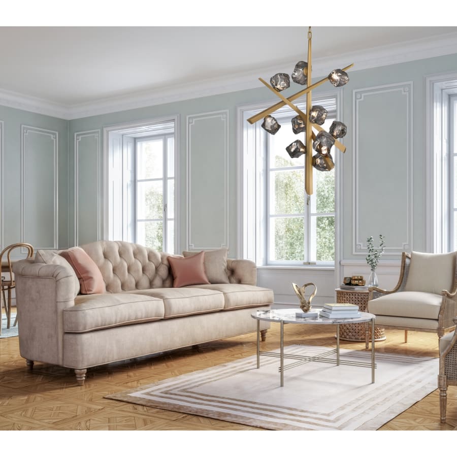 Eurofase Lighting Thorah 36" Wide LED Abstract Chandelier