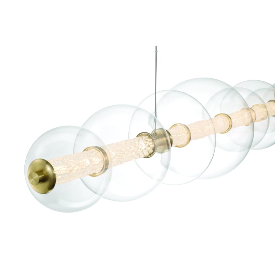 Eurofase Lighting Atomo 74" Wide LED Linear Chandelier