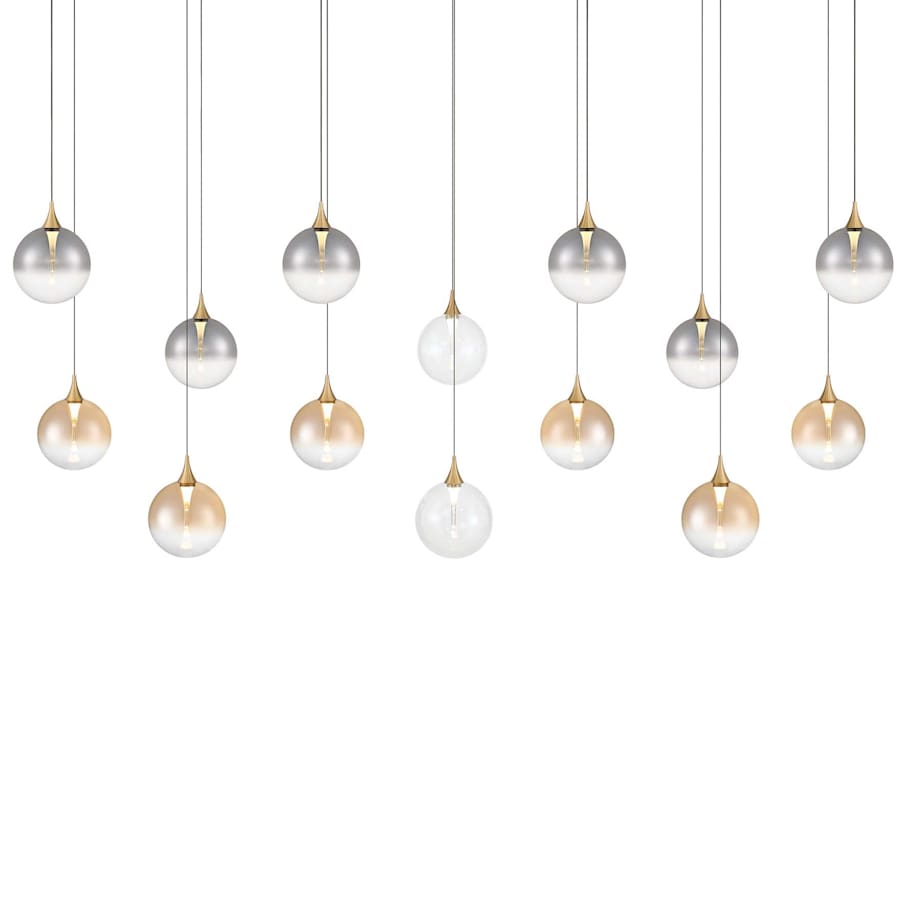 Eurofase Lighting Iissa 72" Wide Linear Chandelier