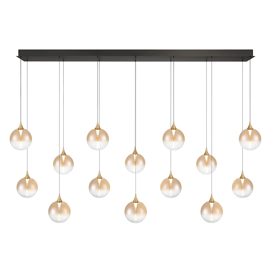 Eurofase Lighting Iissa 72" Wide Linear Chandelier