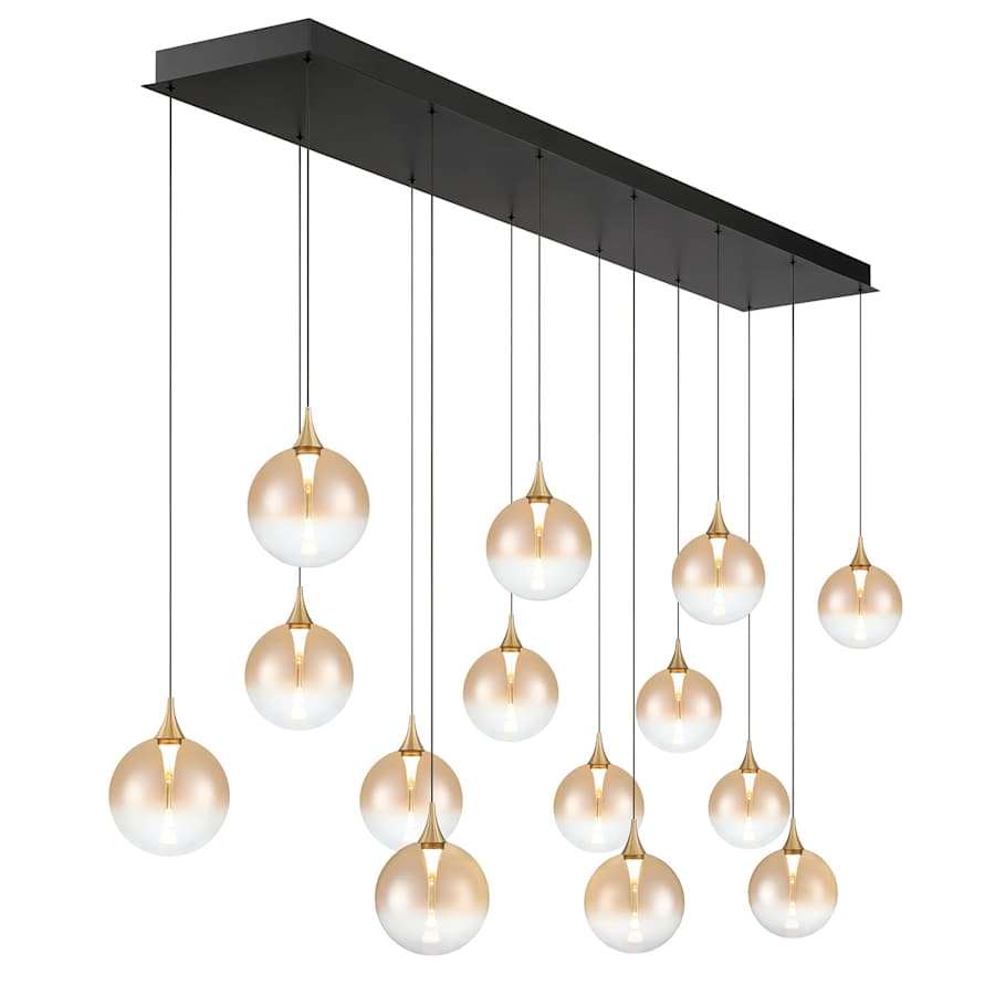 Eurofase Lighting Iissa 72" Wide Linear Chandelier