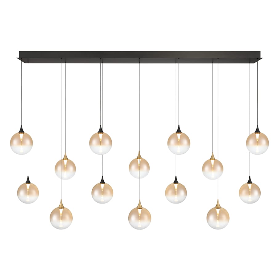 Eurofase Lighting Iissa 72" Wide Linear Chandelier