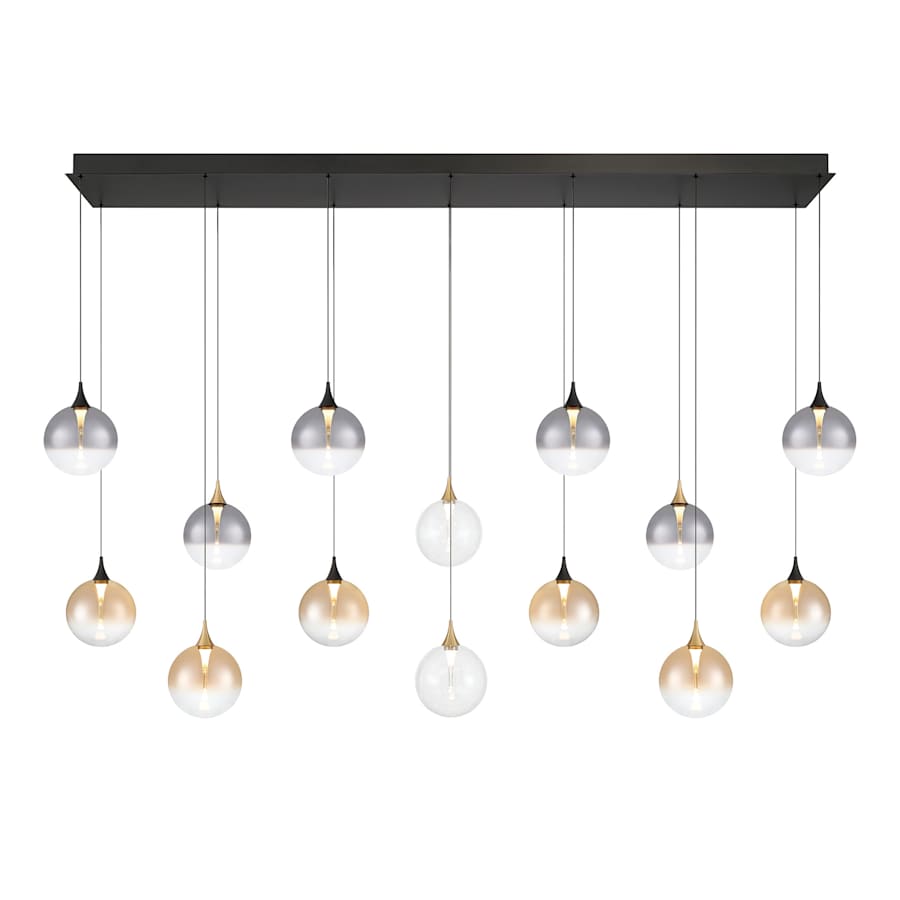 Eurofase Lighting Iissa 72" Wide Linear Chandelier