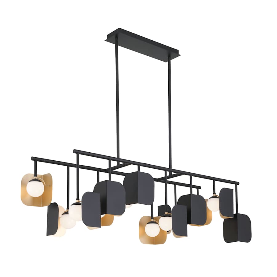 Eurofase Lighting Cornice 60" Wide Linear Chandelier