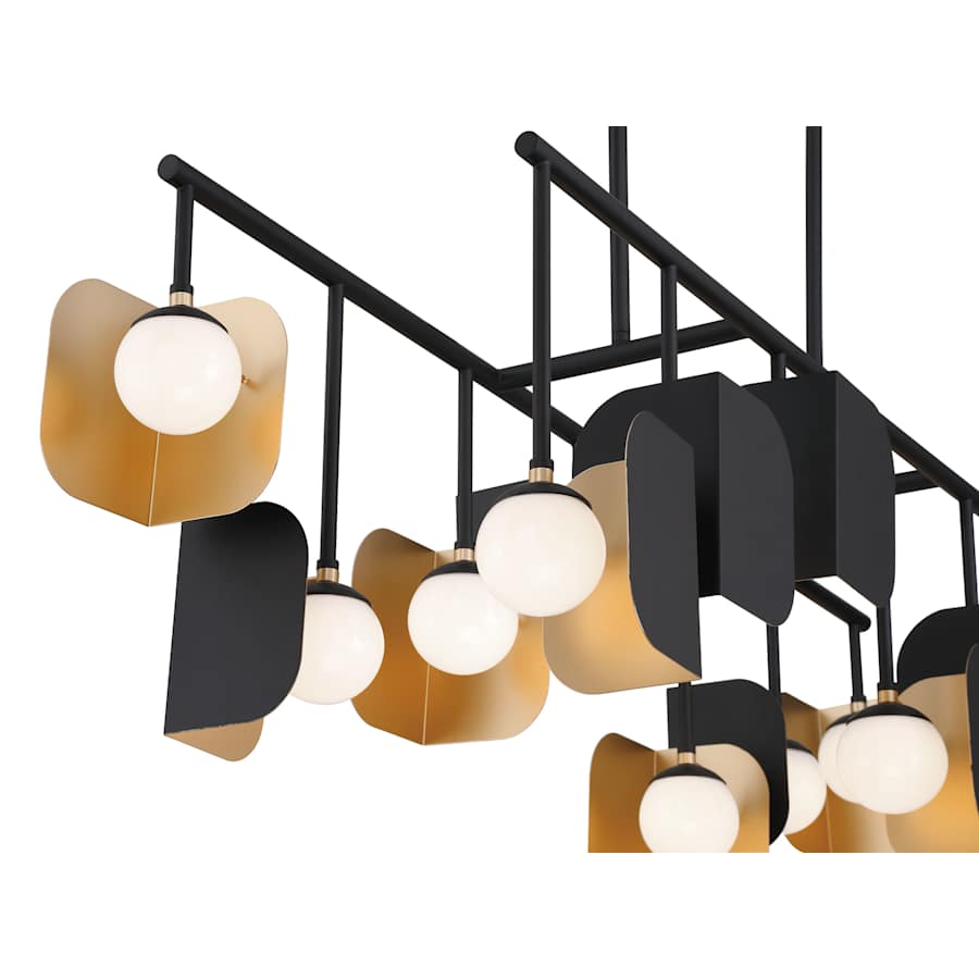 Eurofase Lighting Cornice 60" Wide Linear Chandelier