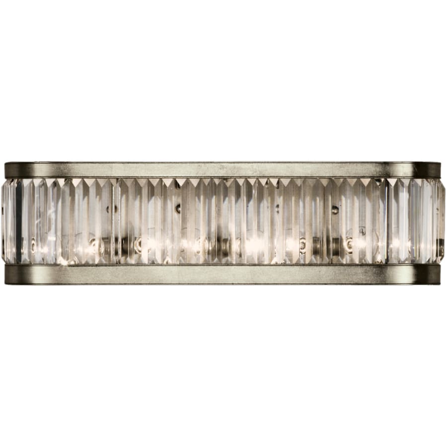 Fine Art Handcrafted Lighting Crystal Enchantment Four-Light Wall Sconce with Multi-Faceted Crystal Panels