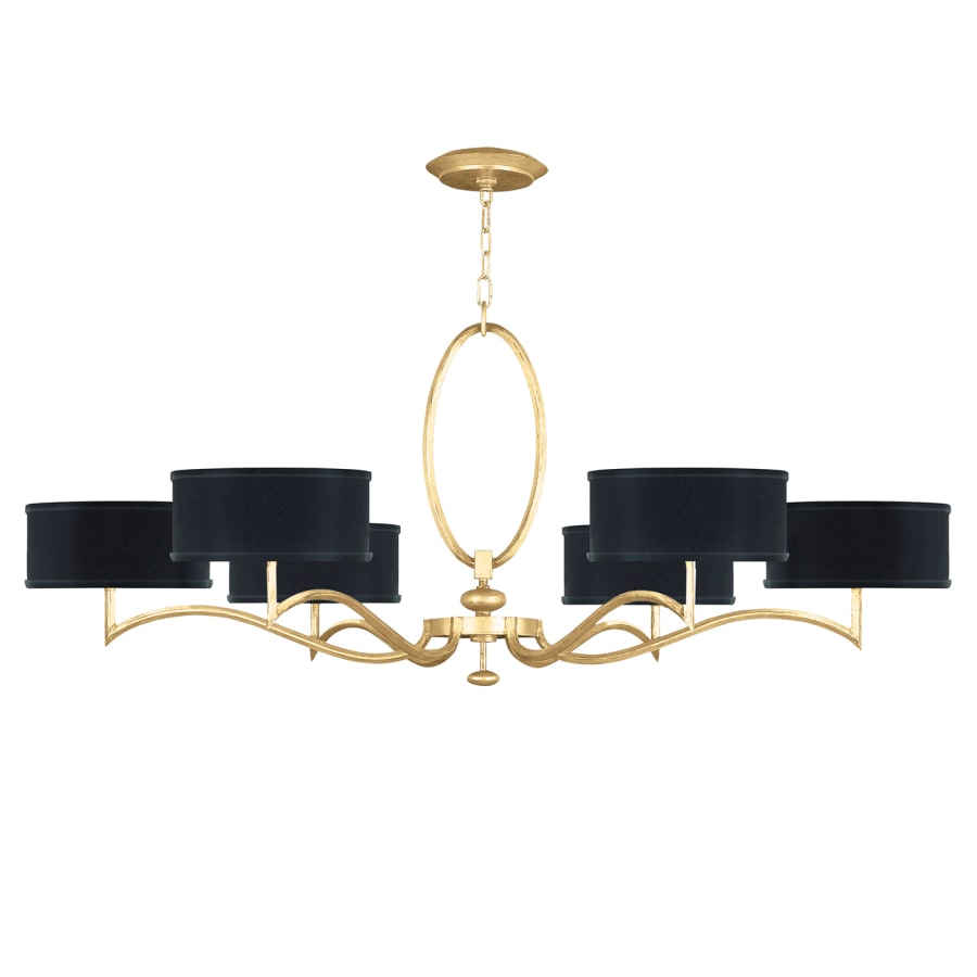 Fine Art Handcrafted Lighting Allegretto 6 Light 51" Wide Chandelier