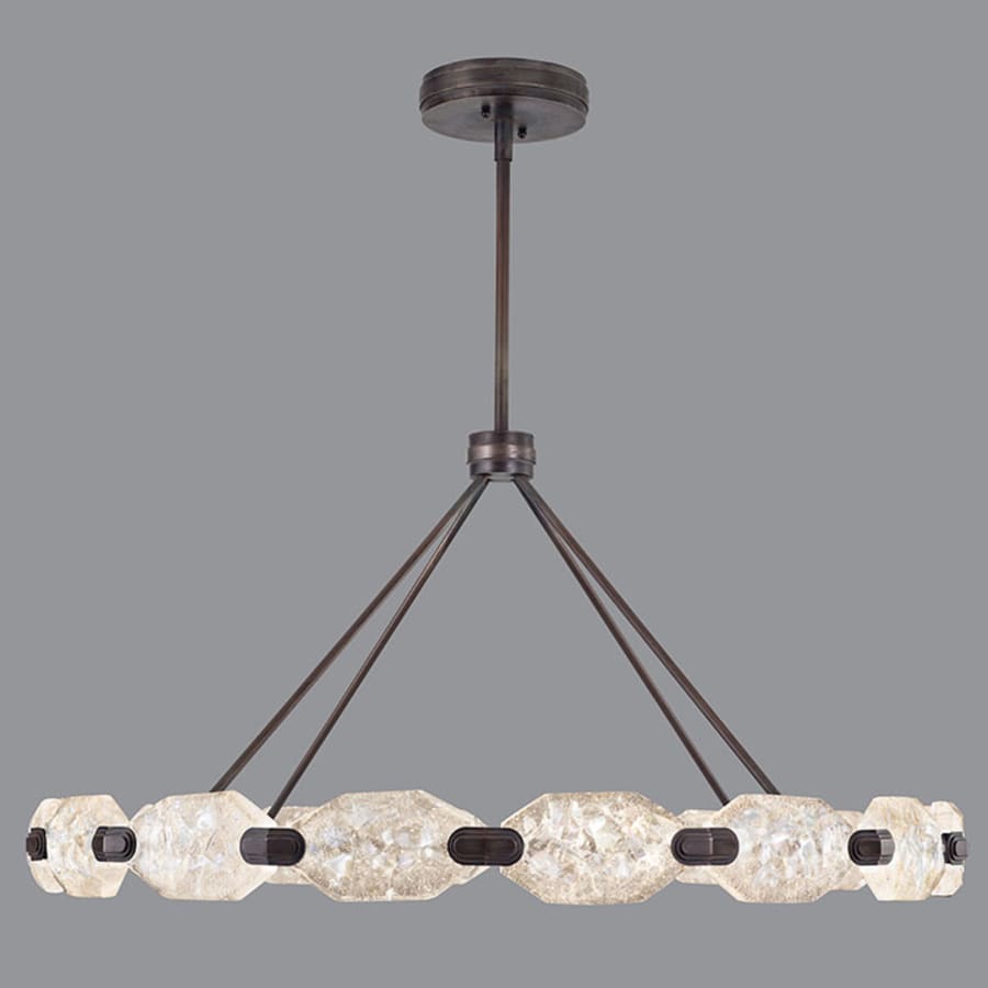 Fine Art Handcrafted Lighting Allison Paladino 32 Light LED Foyer Pendant with Quartz Shades