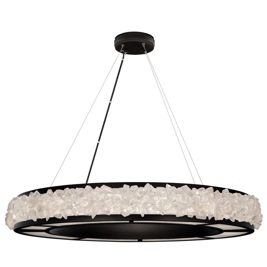 Fine Art Handcrafted Lighting Arctic Halo 16 Light 5" High Crystal Chandelier