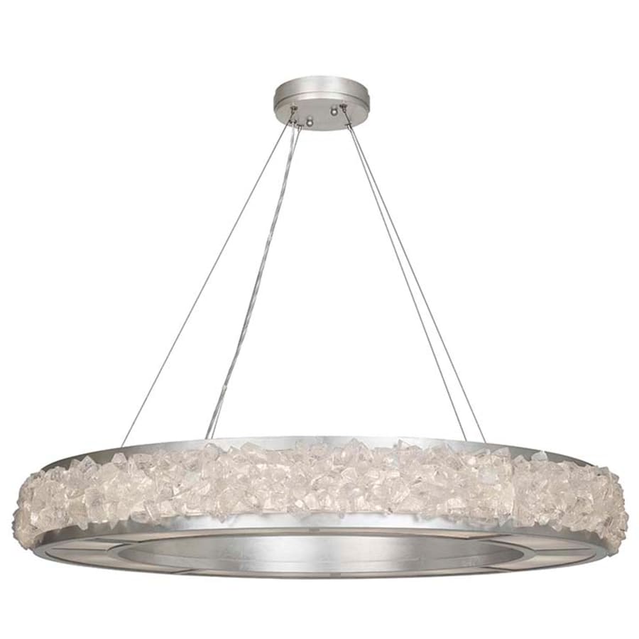 Fine Art Handcrafted Lighting Arctic Halo 16 Light 5" High Crystal Chandelier