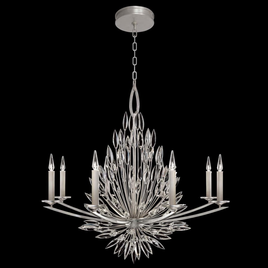 Fine Art Handcrafted Lighting Lily Buds 8 Light 41" Wide Chandelier