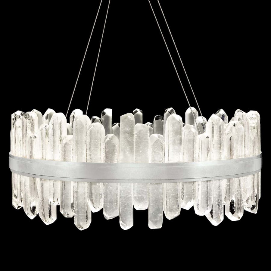 Fine Art Handcrafted Lighting Lior 2 Light 30-1/2" Wide Integrated LED Chandelier
