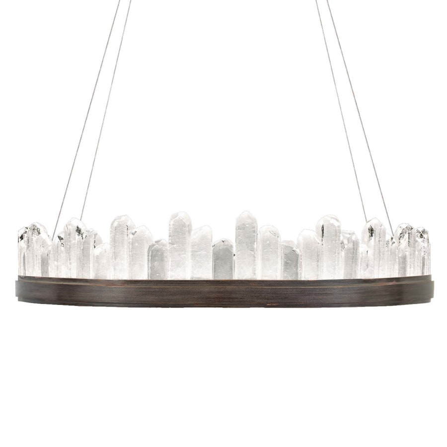 Fine Art Handcrafted Lighting Lior 7" High Integrated LED Crystal Chandelier