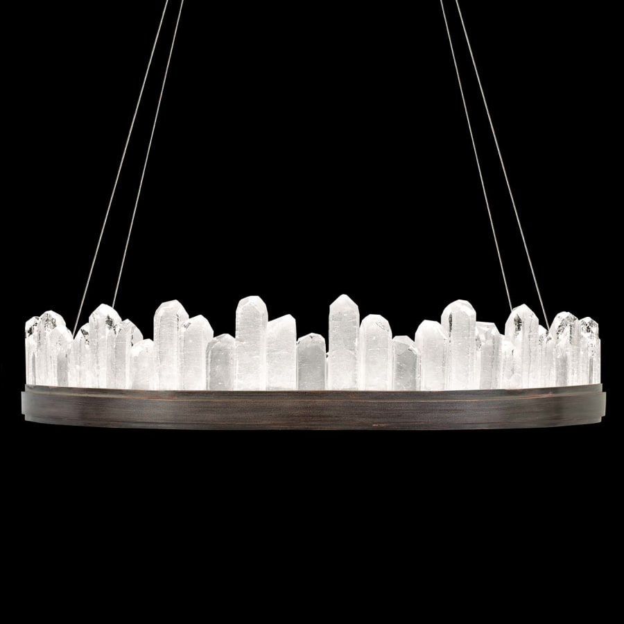 Fine Art Handcrafted Lighting Lior 7" High Integrated LED Crystal Chandelier