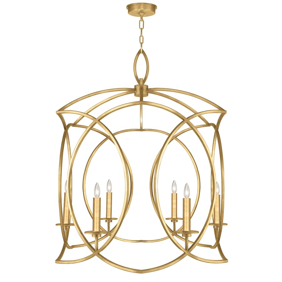 Fine Art Handcrafted Lighting Cienfuegos 6 Light 29" Wide Candle Style Chandelier