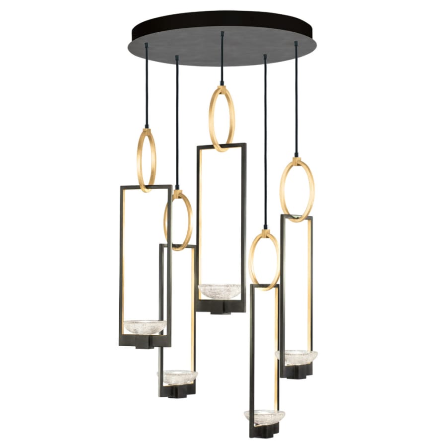 Fine Art Handcrafted Lighting Delphi 27" Wide LED Multi Light Pendant