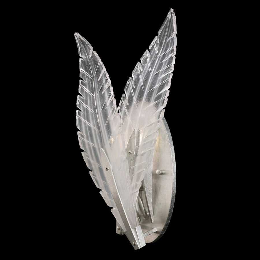 Fine Art Handcrafted Lighting Plume 16" Tall Wall Sconce