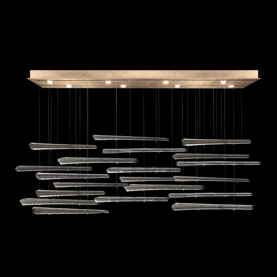 Fine Art Handcrafted Lighting Elevate 8 Light 62" Wide LED Crystal Chandelier