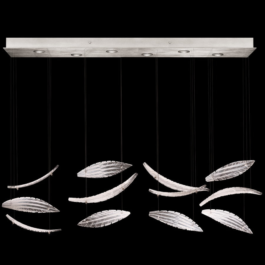 Fine Art Handcrafted Lighting Elevate 6 Light 51" Wide LED Crystal Chandelier